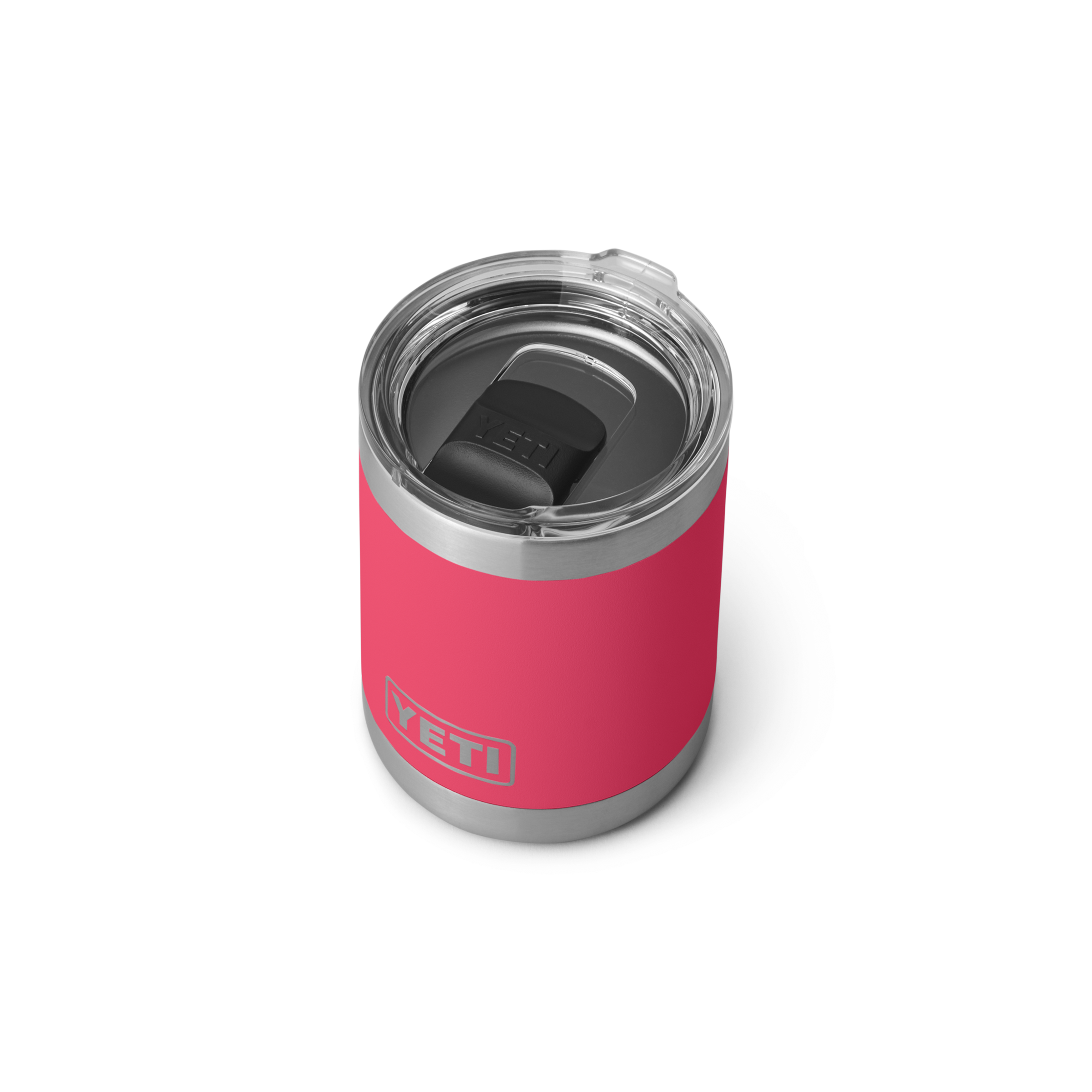 Yeti Rambler 10 oz Lowball Tumbler - Bimini Pink - Insulated Stainless Steel Cup for Cocktails, Coffee & Cold Drinks - Perfect for Home, Office & Outdoor Use