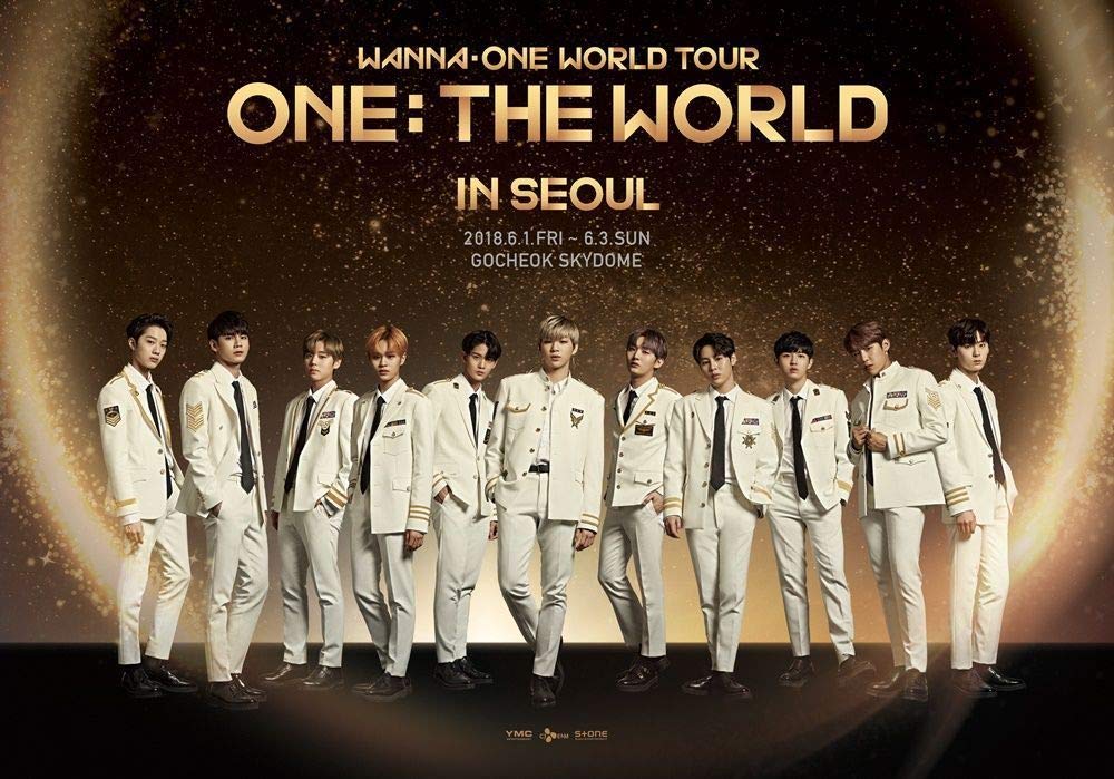 WANNA ONE WORLD TOUR BLU-RAY [ONE: THE WORLD] 2 Disc Set with Photobook, 2 Magnets & Tracking Number - K-POP Concert DVD Collection - Perfect for K-POP Fans and Collectors