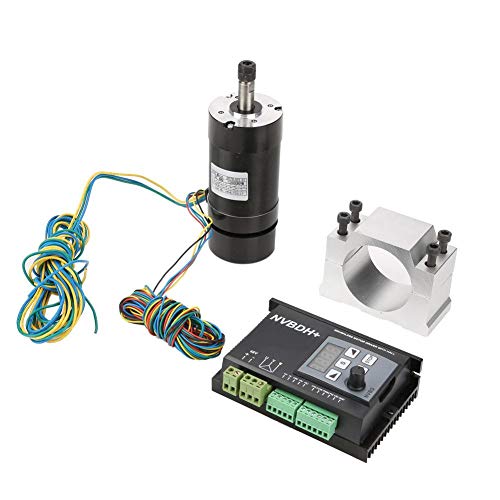 400W Hall Brushless Motor Driver Kit with Spindle Motor - Perfect for CNC Engraving Machines, DIY Routers & Woodworking Tools