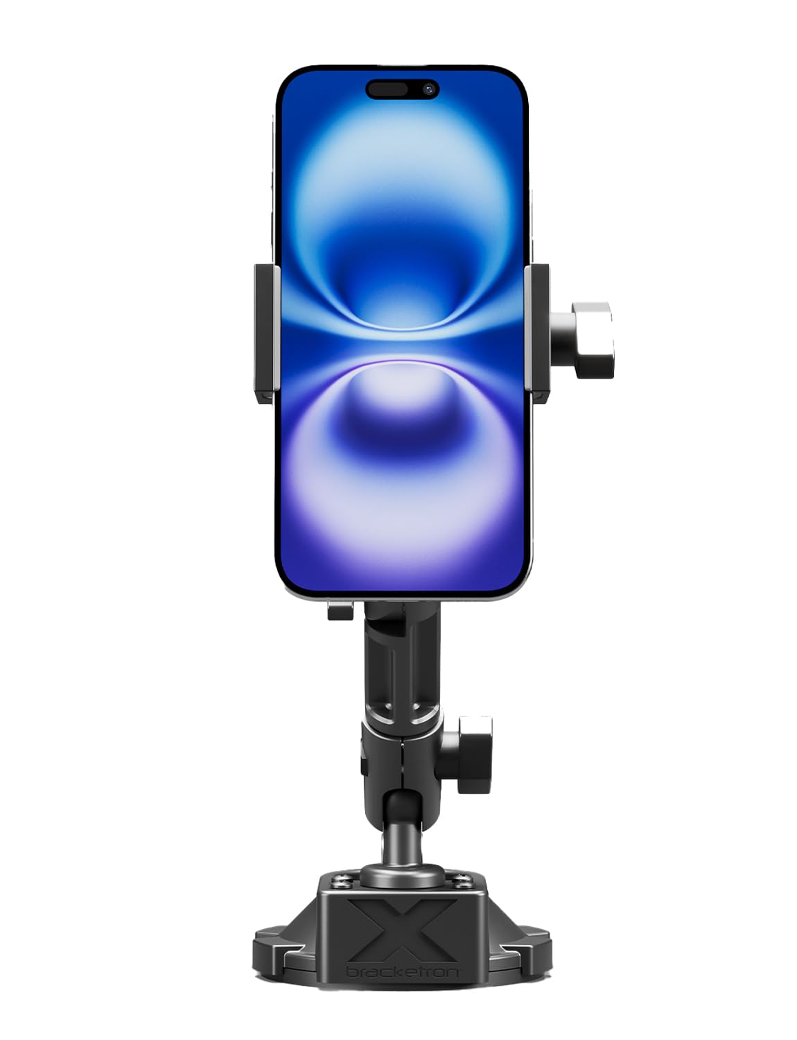 Heavy-Duty Universal Phone Car Mount - HD PRO Dash & Window Metal Clamp Holder for iPhone, Samsung, GPS - BX1-579-2 | Secure Hands-Free Driving, Perfect for Road Trips & Daily Commutes