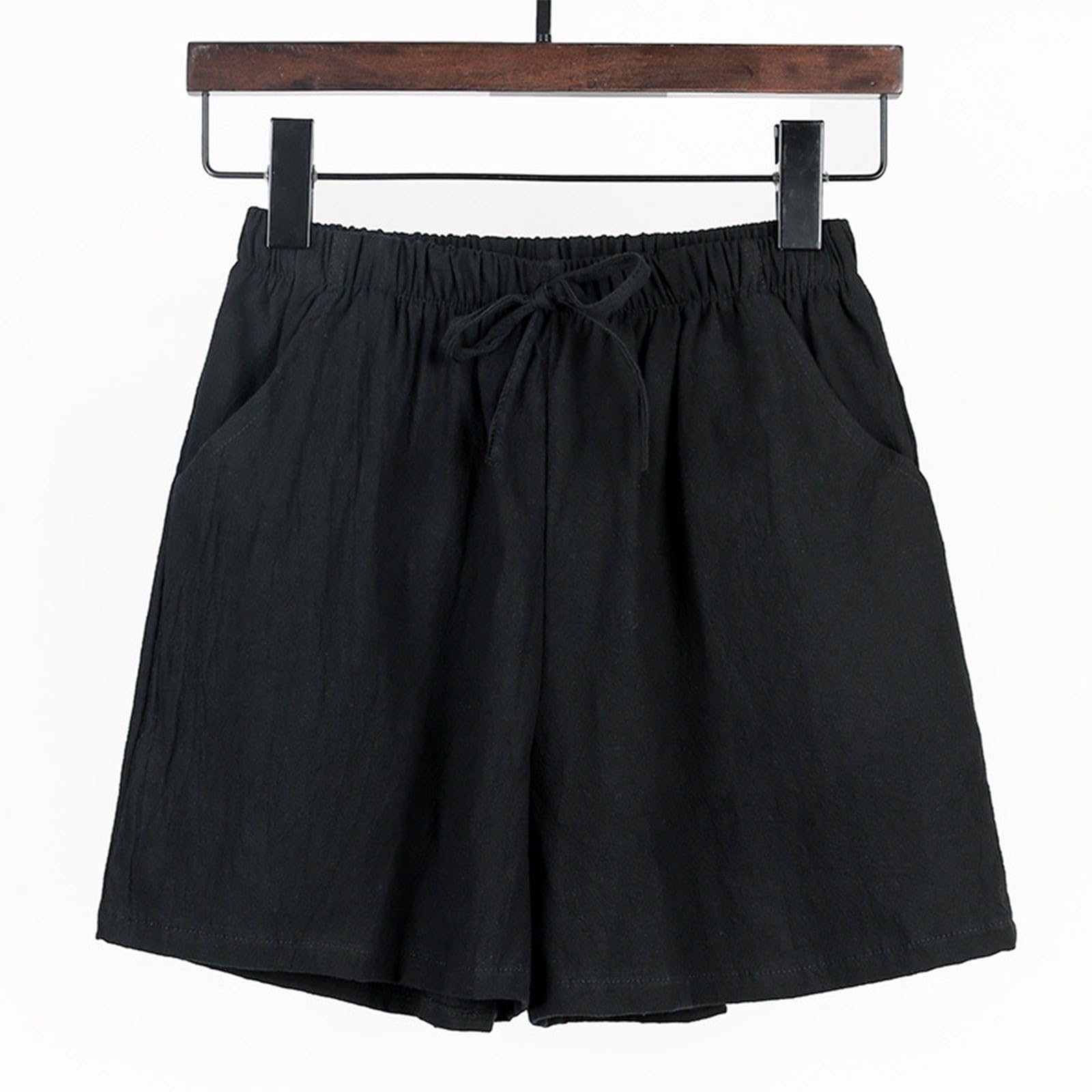Women's Casual Summer Shorts - Elastic Waist with Pockets | Beach & Lounge Wear