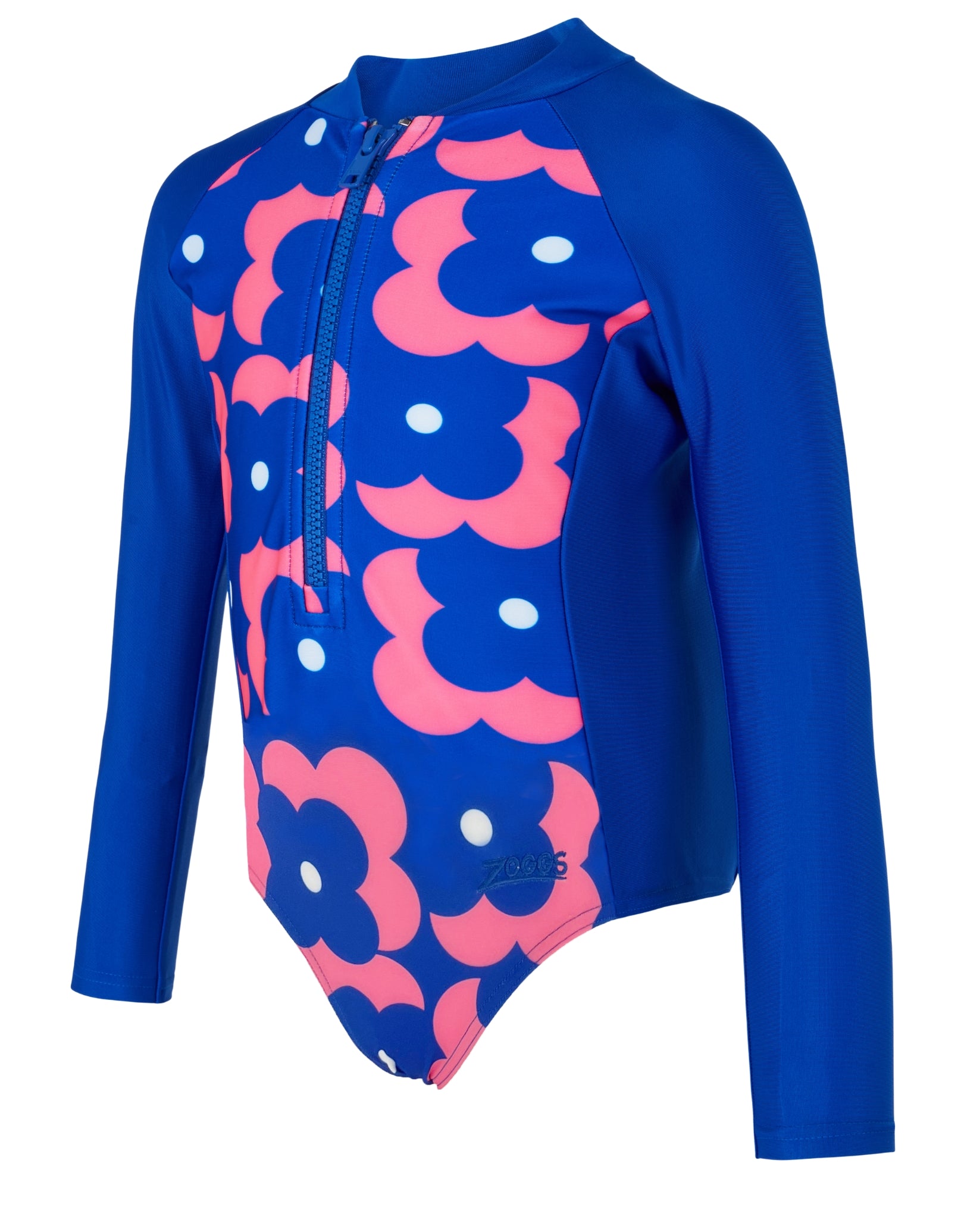 Tots Girls Disco Vibe Paddle Swimsuit - Blue | Cute One-Piece Bathing Suit for Toddler Girls | Perfect for Pool Parties, Beach Vacations & Summer Fun