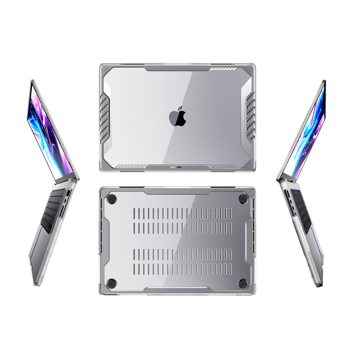 Apple MacBook Pro 16-inch M1/M2 Pro/Max Laptop Case (2021-2023 Model) - Unicorn Beetle Clear Protective Cover - Slim Shockproof Scratch Resistant Shell - Perfect for Work, Travel & School Use