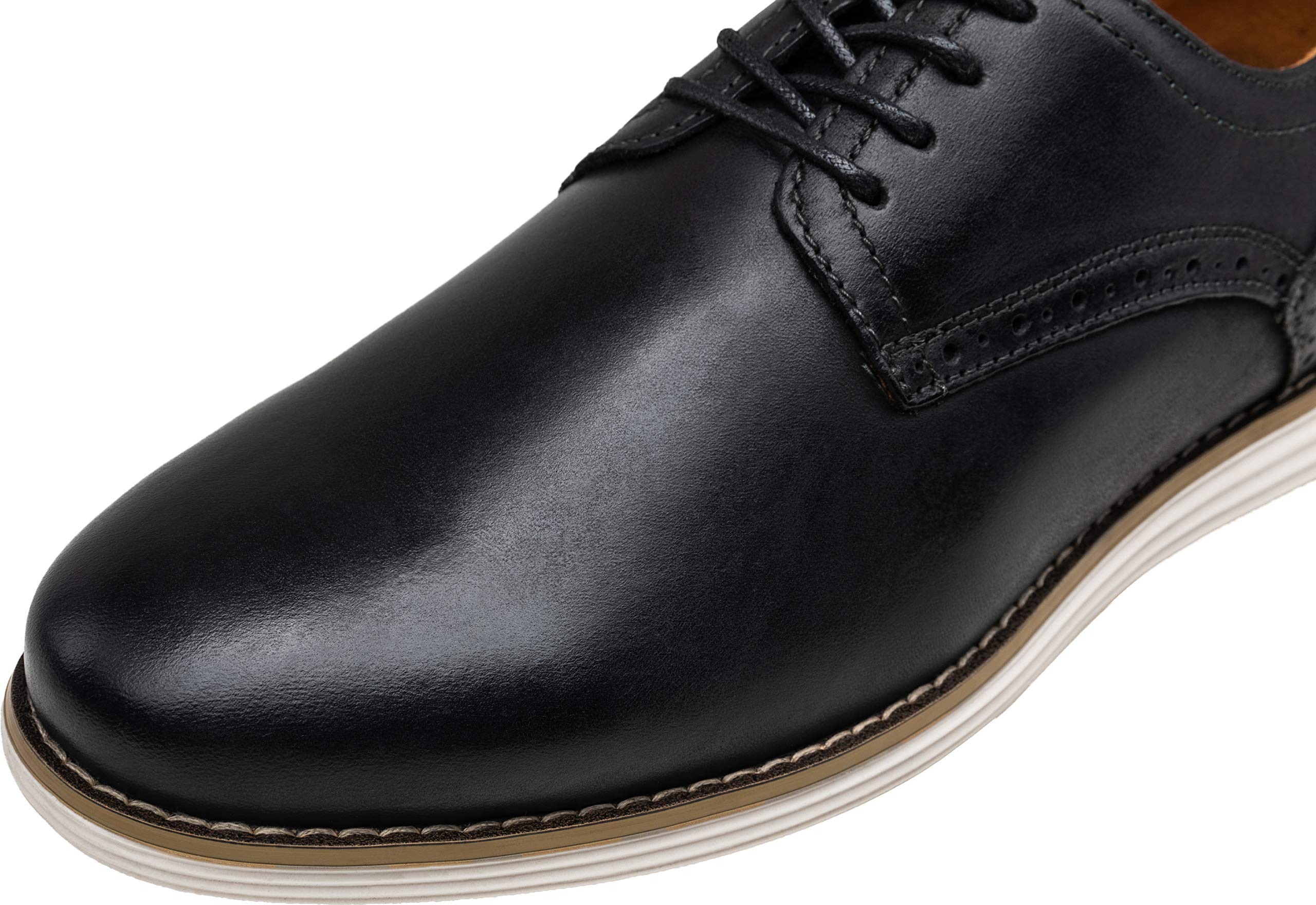Premium Men's Leather Dress Shoes - Business Oxfords for Formal & Casual Wear - Ideal for Office, Weddings & Special Occasions