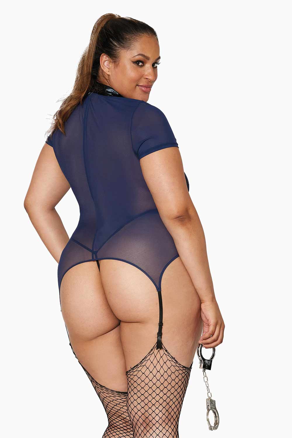 Sexy Police Queen Costume - Halloween, Cosplay & Party Outfit for Women - Perfect for Halloween Parties, Cosplay Events & Themed Nights