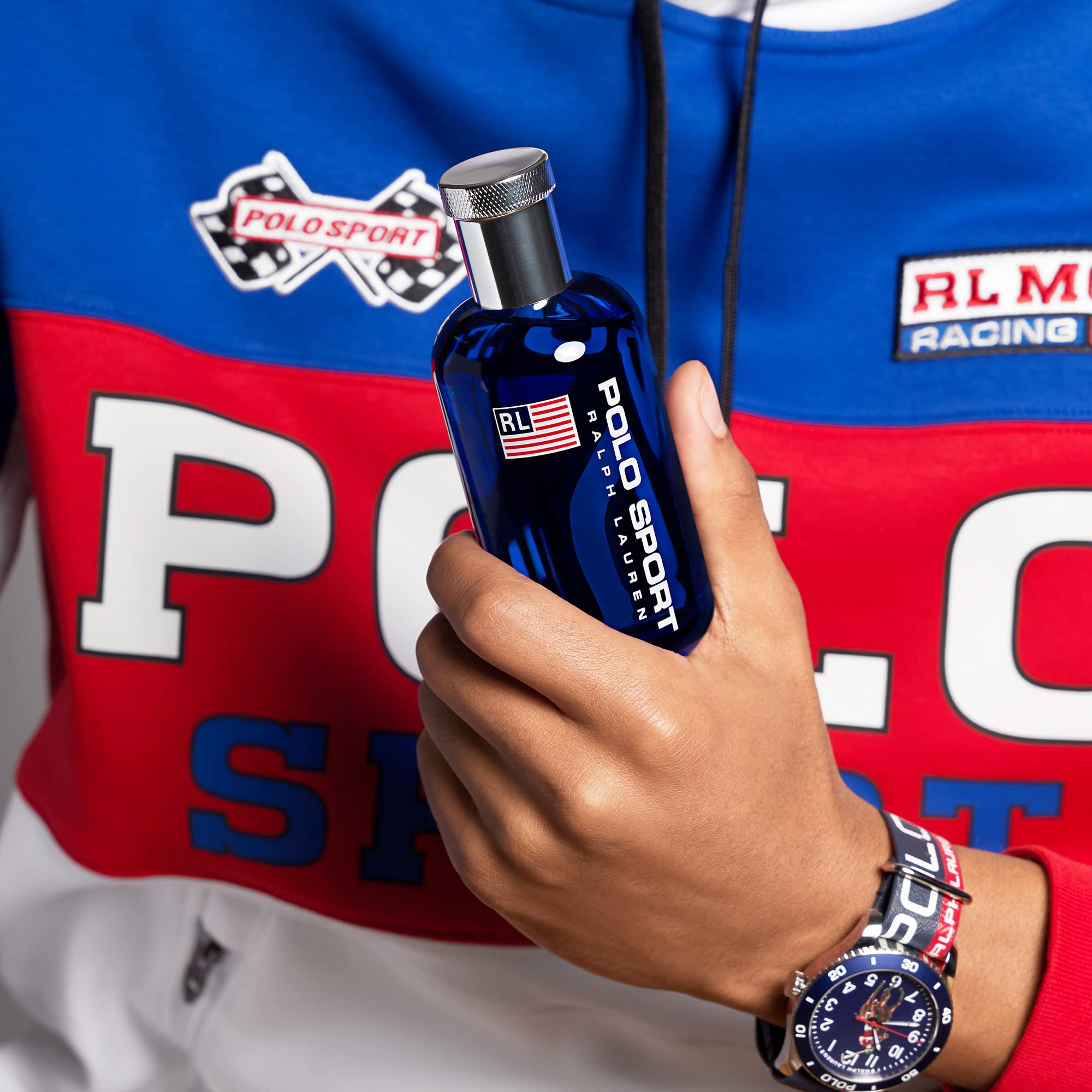 Ralph Lauren Polo Sport Eau De Toilette for Men - Fresh & Clean Cologne with Oak, Citrus & Mint Notes - Medium Intensity Fragrance - Perfect for Daily Wear, Office & Casual Outings