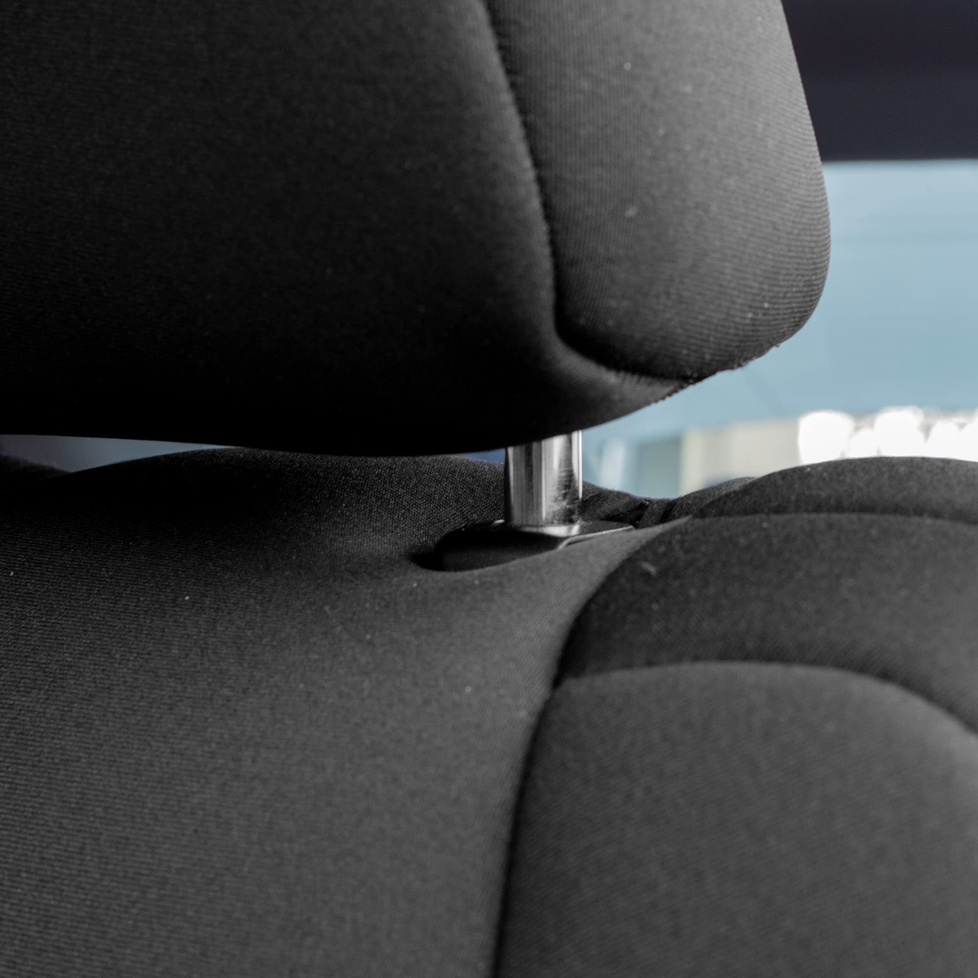 Premium Custom Fit Neoprene Seat Covers for Toyota Camry LE/SE/XSE/XLE (2012-2017) - Waterproof Black Front Seat Covers Set | Durable Interior Accessories | Perfect for Daily Commute, Road Trips & Car Protection