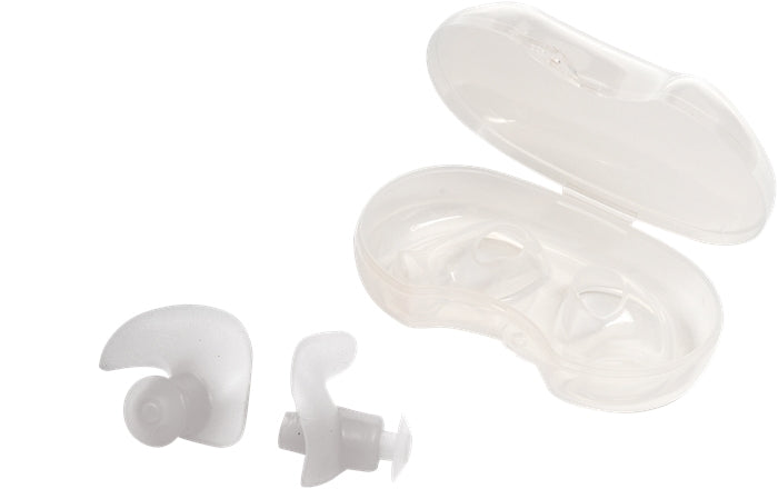 TYR Silicone Molded Ear Plugs for Men & Women - Waterproof Swimming, Surfing, Showering & Noise Reduction Comfort Fit Earplugs