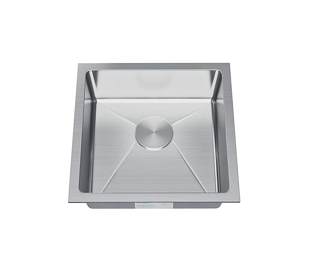 ALLORA KH 1717 R15 Single Bowl Undermount Kitchen Sink - Stainless Steel 16 Gauge, 33 x 22 Inch, Perfect for Modern Farmhouse & Contemporary Kitchen Remodels