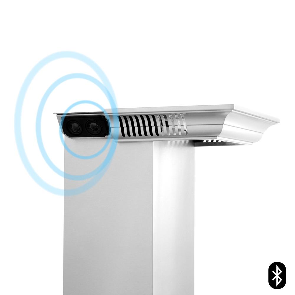 ZLINE CM6 BT KE Crown Molding with Built-in Bluetooth Speakers - Premium Home Audio Decor for Living Room, Bedroom & Office