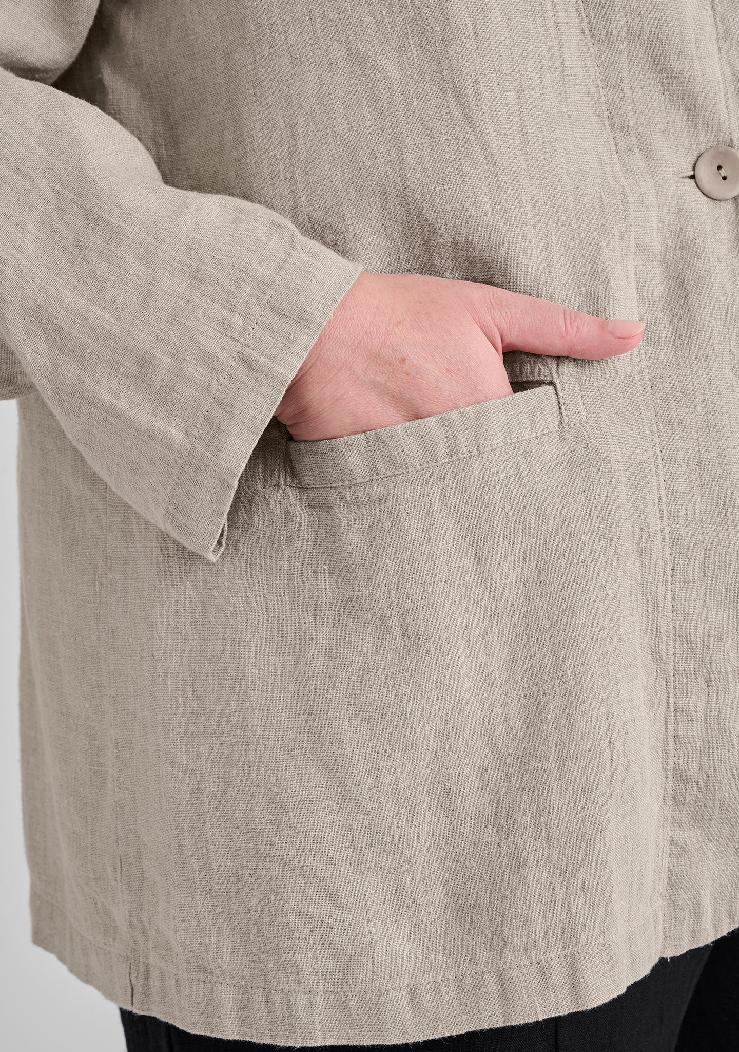 Kate's Blazer - Premium Linen Jacket for Women | Office Wear, Business Casual & Spring Outfits | Lightweight & Breathable Summer Blazer