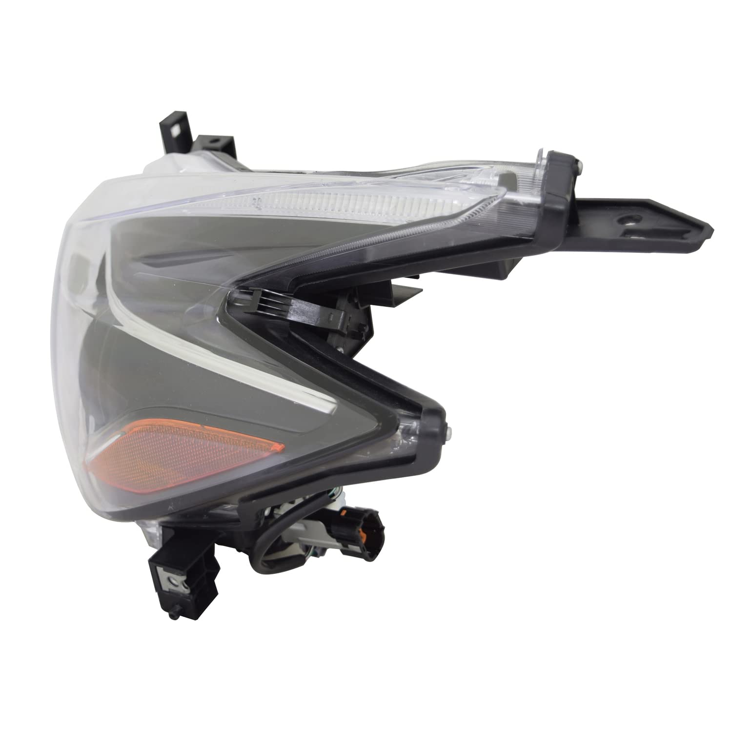 TYC Left Headlight Assembly Compatible with 2018 Nissan Murano - Replacement Headlamp for Improved Night Visibility - Perfect for City Driving & Off-Road Adventures