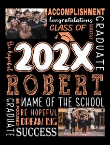 2024 Graduation Black Photo