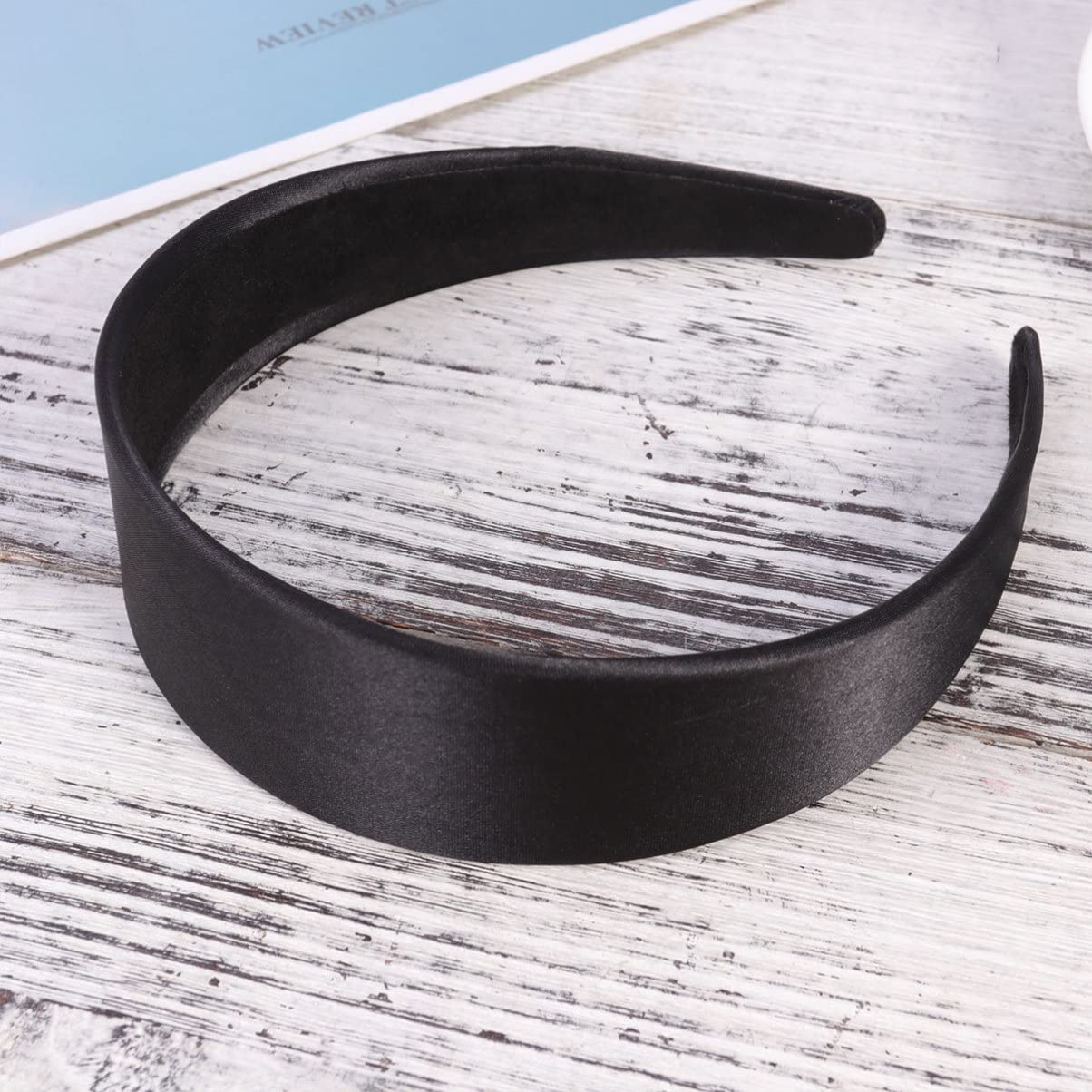 2Pcs No Teeth Headband for Women - Soft Hair Wraps & Headgear Accessories - Bridal Hair Rings, Fashion Scarf, Graceful European Style Headbands for Everyday & Special Occasions (Weddings, Parties, Work)