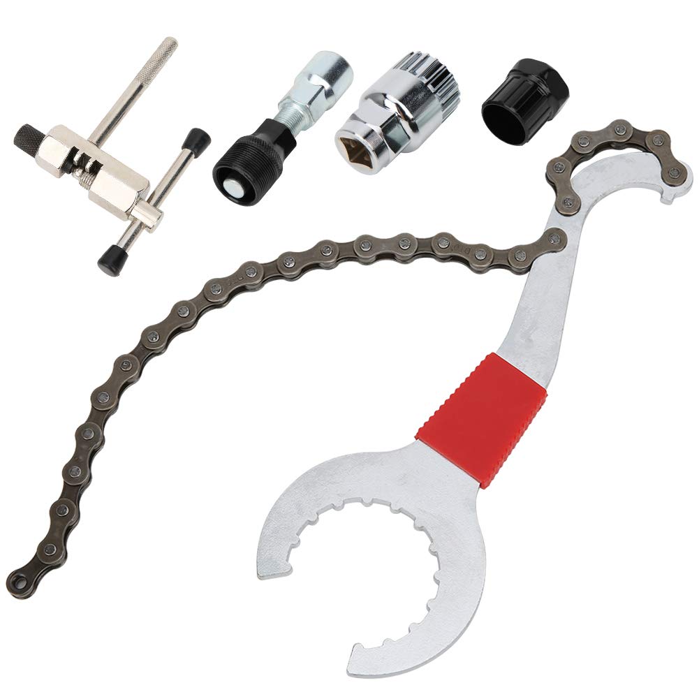 Astibym Bike Repair Tool Kit - Chain Cutter & Wrench for Mountain & Road Bikes - Professional Crank Set Maintenance Tools | Perfect for DIY Bike Repairs & Tune-Ups at Home or Trailside