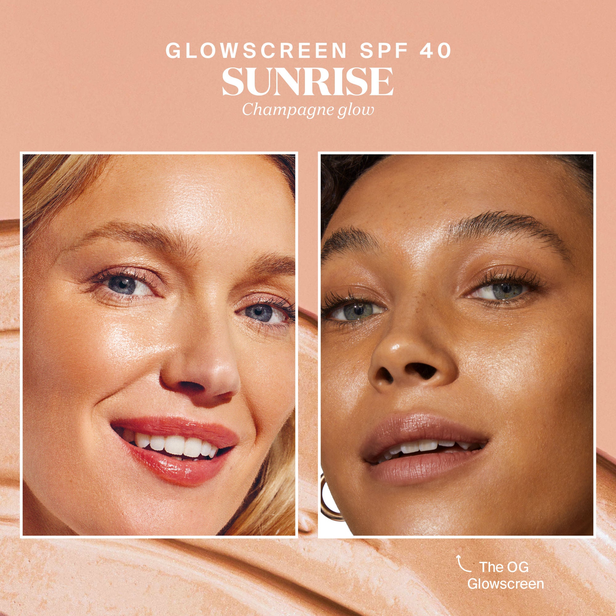 Supergoop! Glowscreen SPF 40 Hydrating Face Sunscreen with Dewy Finish - Broad Spectrum UVA/UVB Protection, Vitamin B5 & Hyaluronic Acid - Perfect for Daily Wear Under Makeup or as a Standalone Glow Booster