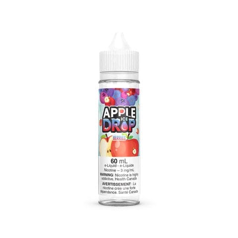 Berries Apple Drop ICE E-Liquid 60mL - Refreshing Vape Juice for All-Day Enjoyment & Cloud Chasing