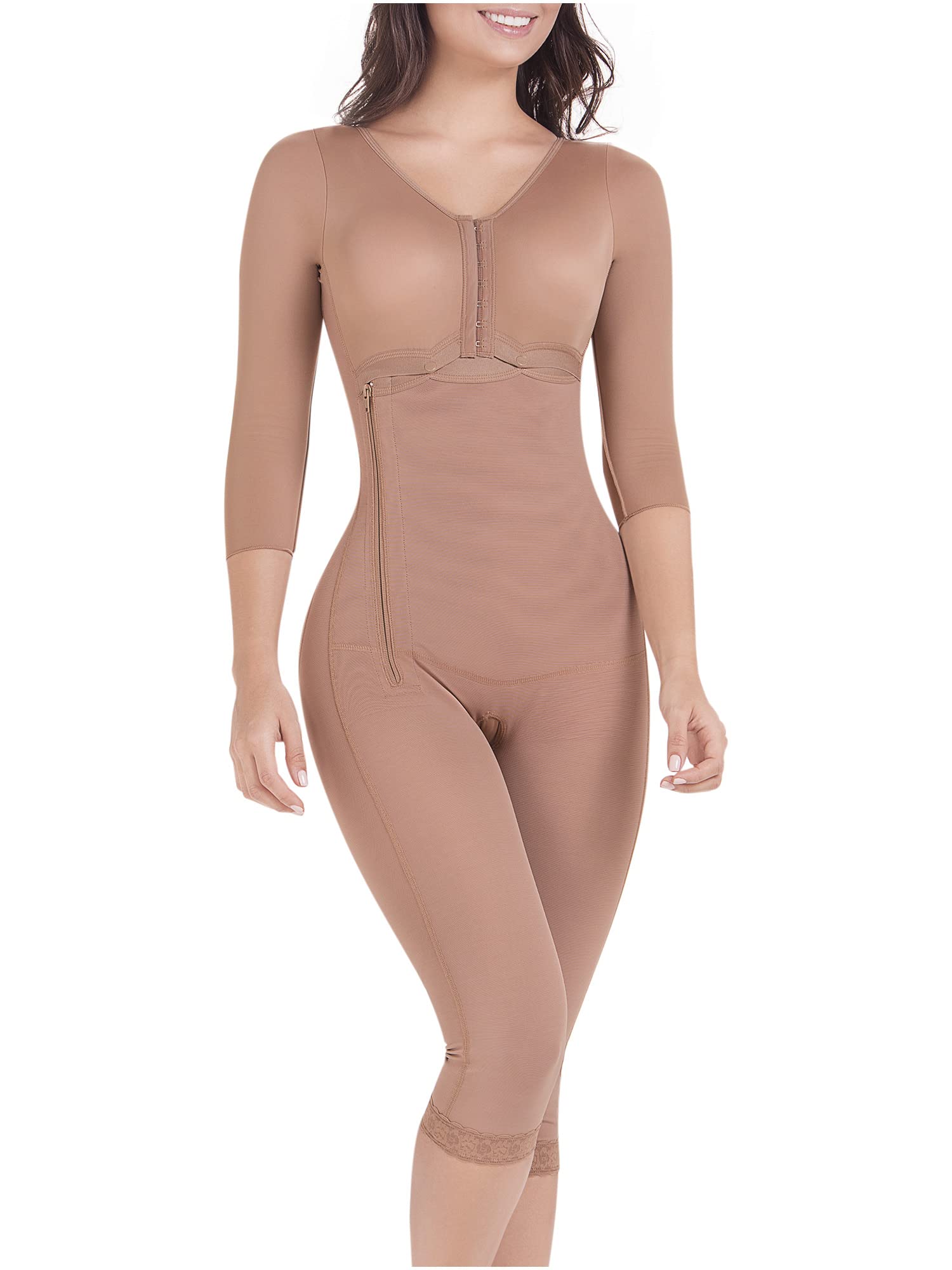 MARIAE 9292 Post-Surgery Shapewear for Women - Stage 2 BBL & Lipo Recovery Faja - Compression Garment for Tummy Control & Body Contouring - Perfect for Post-Surgical Healing, Waist Training & Everyday Wear