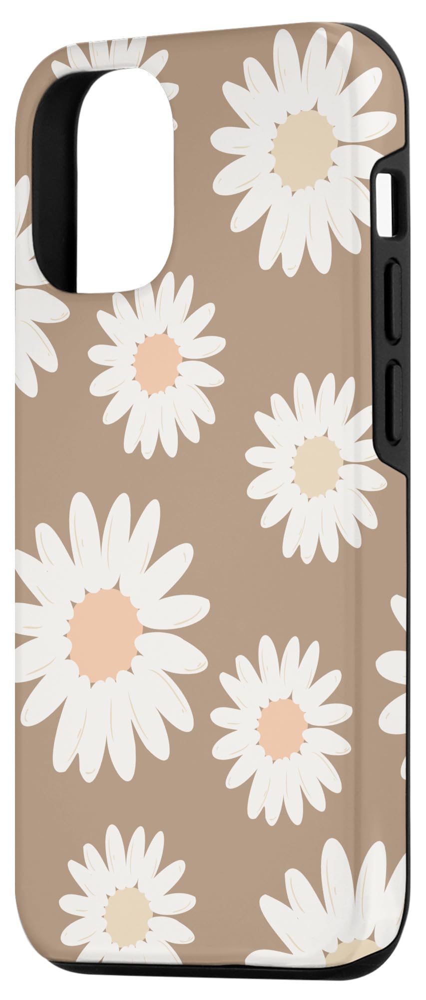iPhone 12/12 Pro Floral Case - Elegant White Daisy Design, Slim Protective Cover for Women | Perfect for Spring, Summer & Boho Style Outfits
