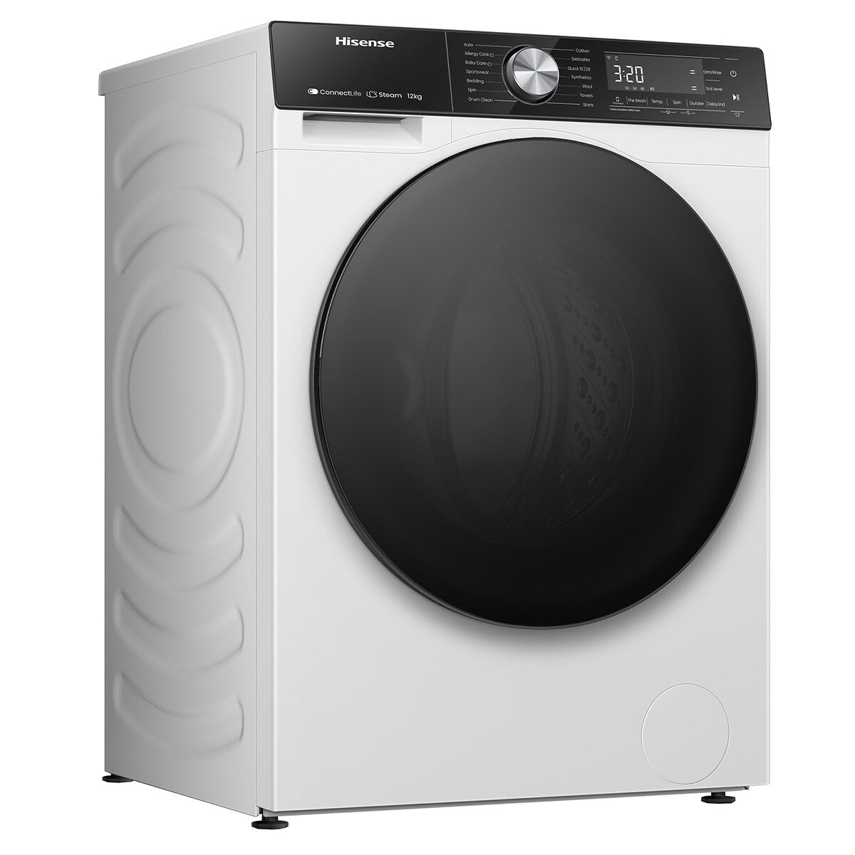 Hisense 12kg Series 5 Front Load Washing Machine HWF5S1214 - Energy Efficient, Quiet Operation for Laundry Rooms & Apartments | Perfect for Families & Small Spaces