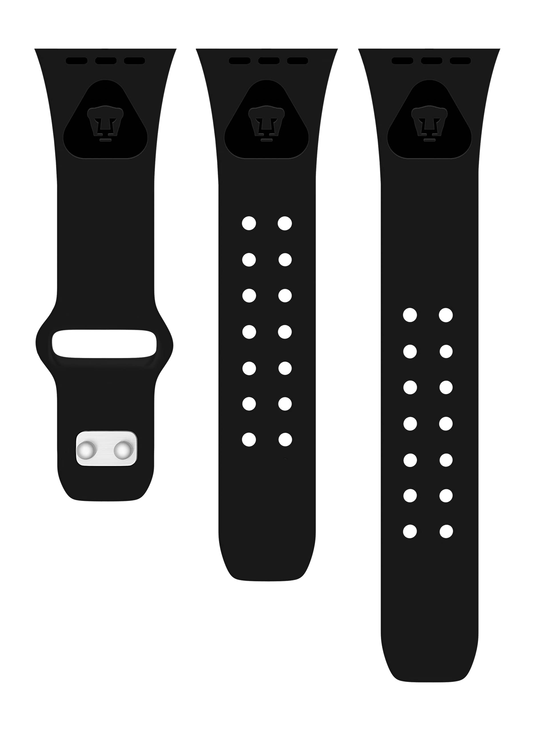 Affinity Bands Puma Engraved Silicone Sport Band for Apple Watch - Durable Fitness Tracker Strap for Running, Gym & Outdoor Activities