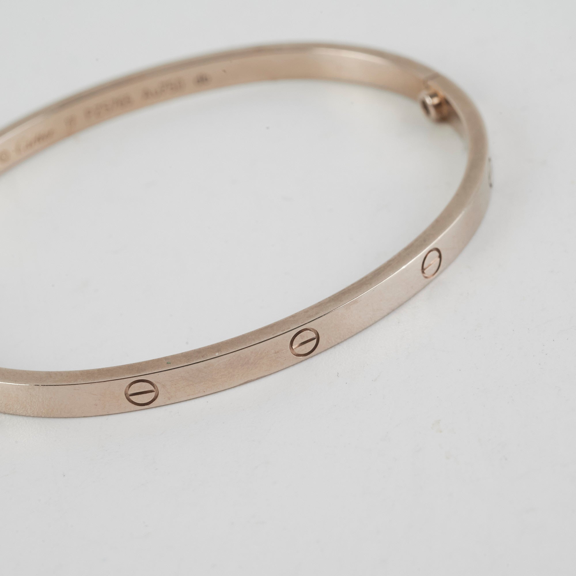 Cartier Small Love Bracelet 17 - 18K White Gold Luxury Jewelry for Women, Perfect for Anniversary Gifts & Special Occasions