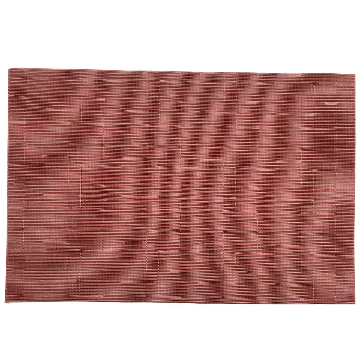 Premium PVC Table Mats Set of 6 - Woven Vinyl Placemats 18