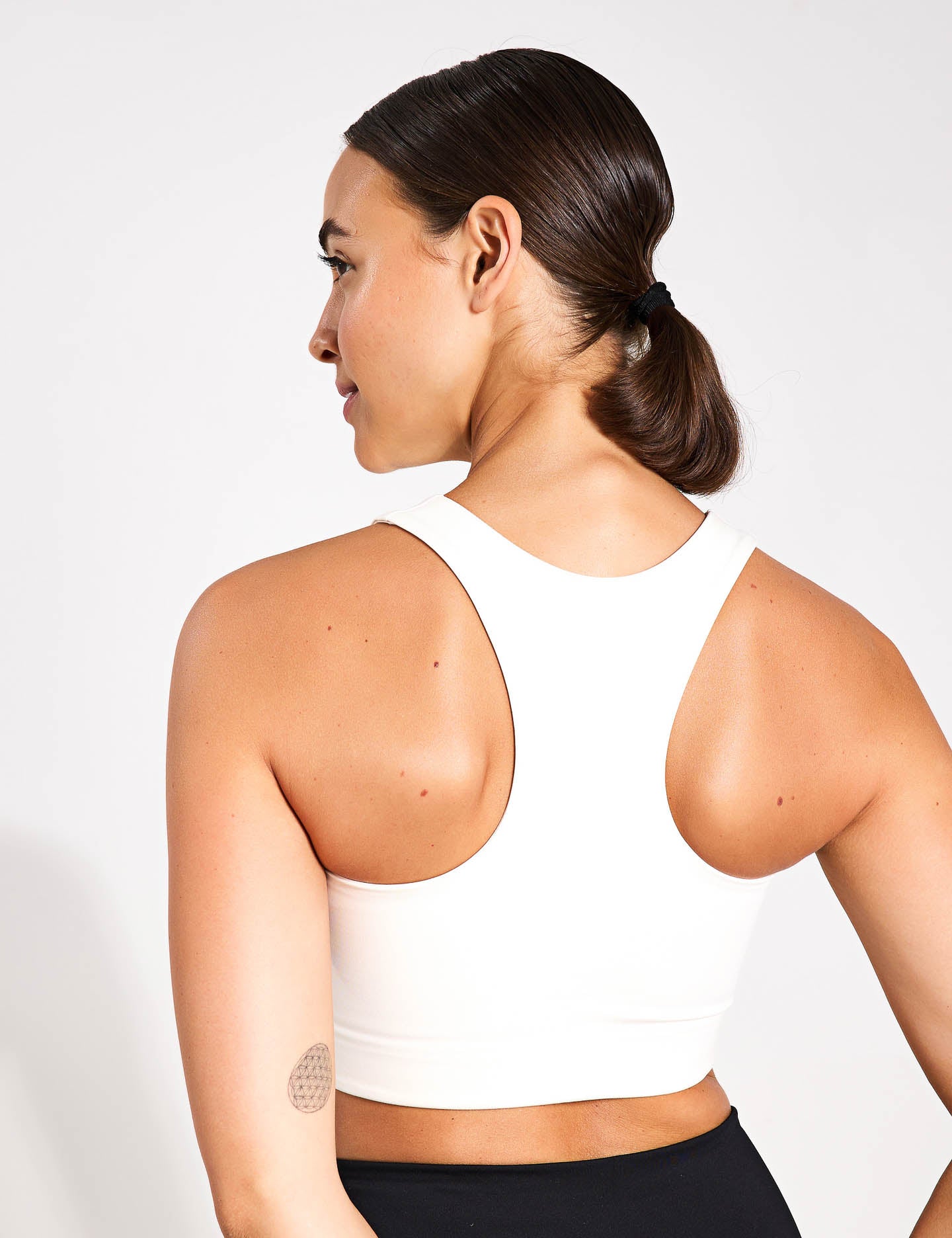 The Dylan Bra Starter Set - Ivory & Black Lace Bralette | Comfortable Everyday Wear for Women | Perfect for Work, Gym & Casual Outfits