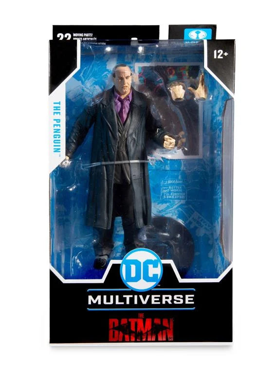 The Batman DC Multiverse Penguin Figure by McFarlane Toys - Collectible Action Figure for Display, Gifts & DC Comics Fans