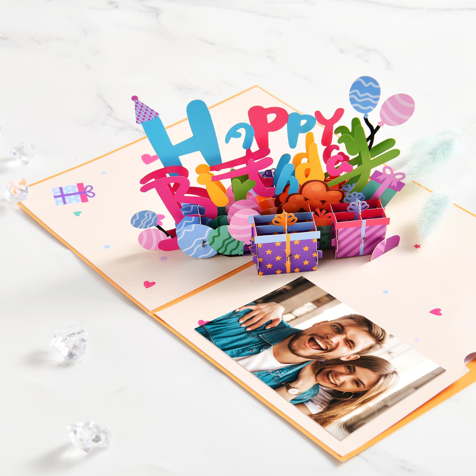 Happy Birthday Gifts for Women - Spa Gift Baskets for Her, Relaxing Bath Set for Mom, Sister, Girlfriend | Unique Birthday Present Box for Women Who Have Everything | Perfect for Self-Care, Pampering & Special Occasions