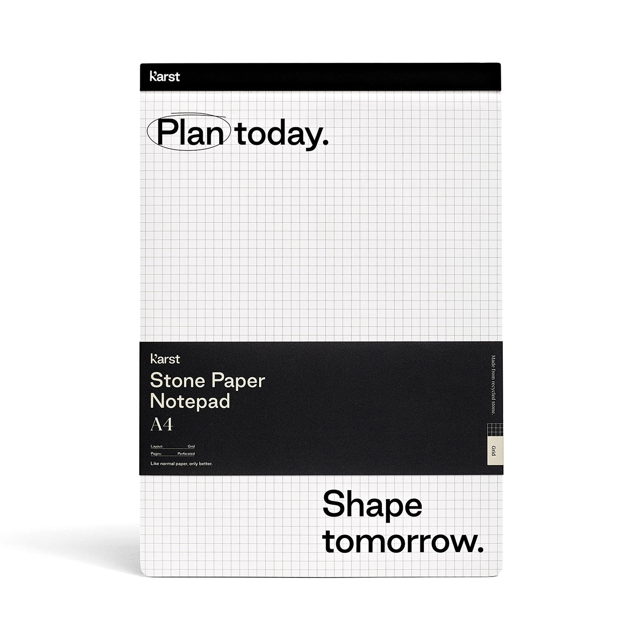Eco-Friendly Stone Paper Notepad A4 Size - Waterproof & Tear-Resistant for Office, School & Outdoor Use