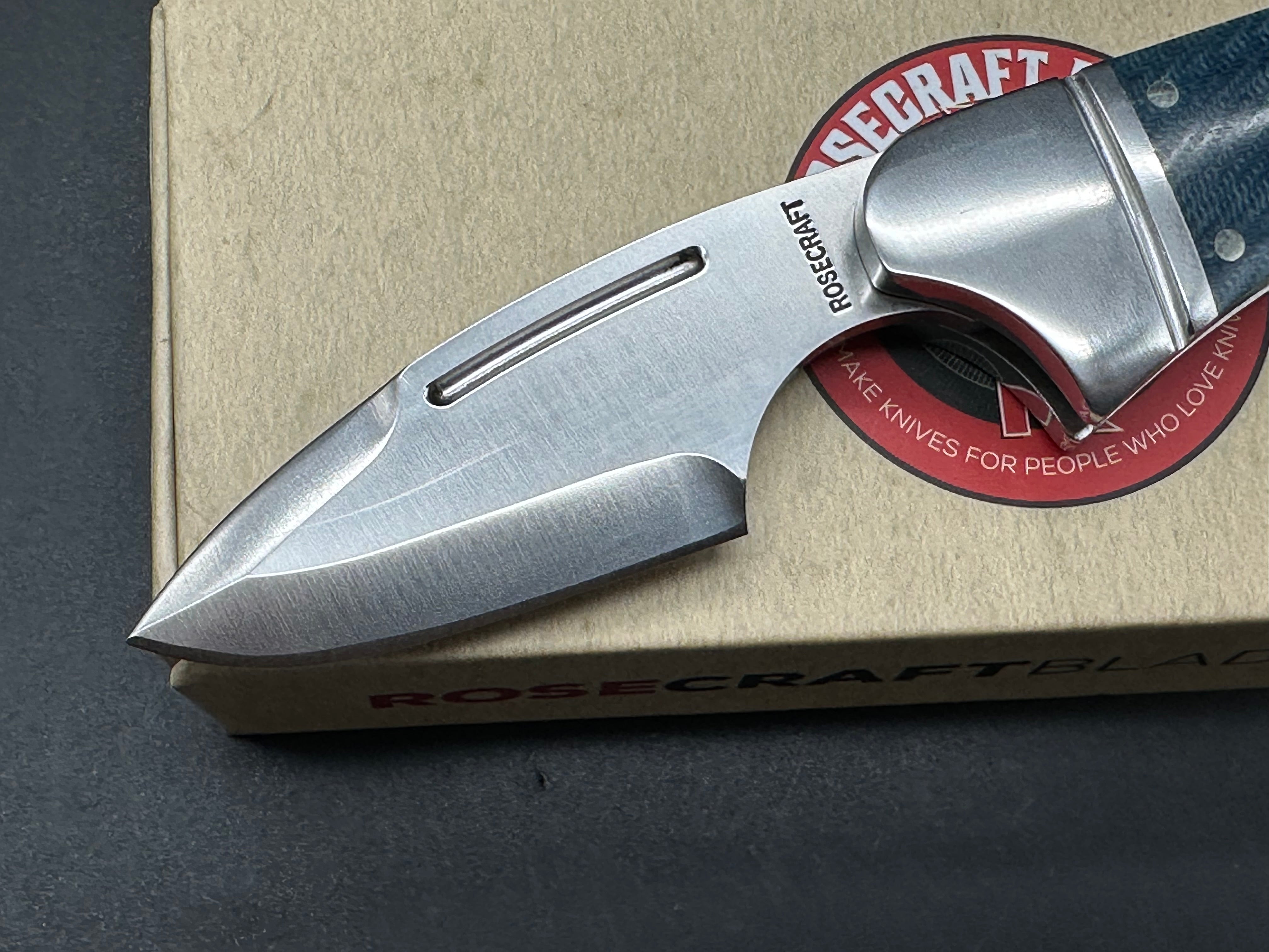 Premium Rose Craft Zambezi Folding Knife - 2.5