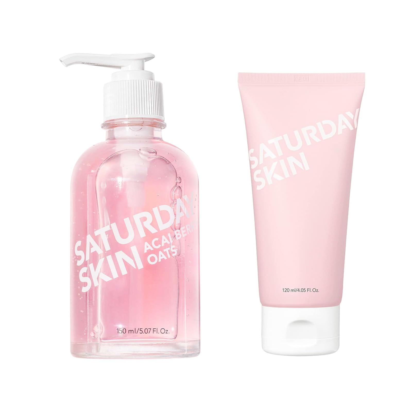 Saturday Skin Hydrating Foam Cleanser - Gentle Makeup Remover for Sensitive Skin | Daily Skincare Routine