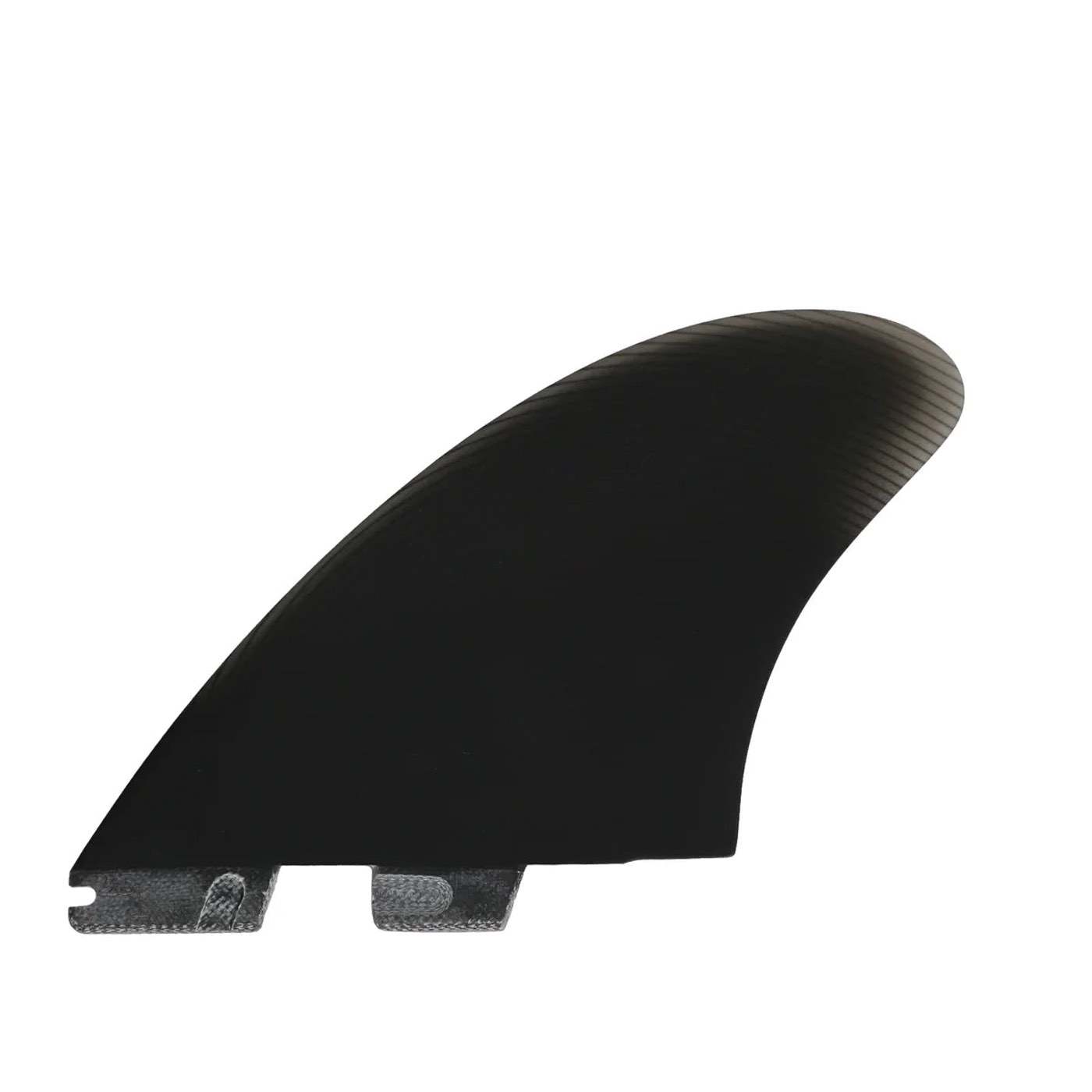 FCS II QUAD Performer Split Keel PG Black Surfboard Fins - Large & X-Large Size for High-Performance Surfing in Big Waves