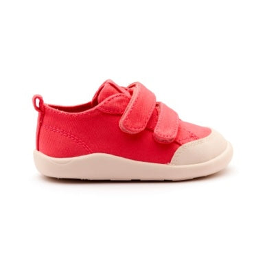 Old Soles Watermelon Velcro Sneakers for Kids - Comfortable Lightweight Slip-On Shoes for Boys & Girls - Perfect for School, Playground & Outdoor Activities
