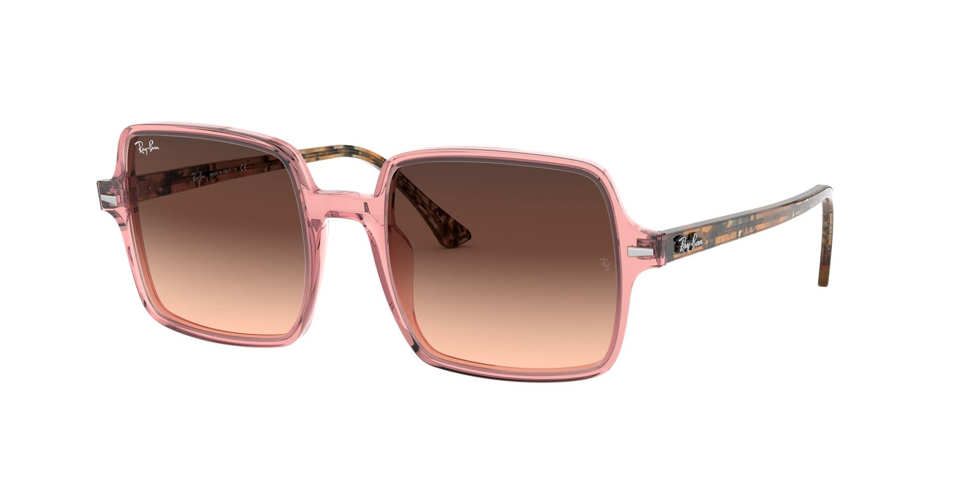 Ray-Ban Women's Rb1973 Square II Sunglasses - Classic Aviator Style, UV Protection, Polarized Lenses for Driving, Beach & Outdoor Activities