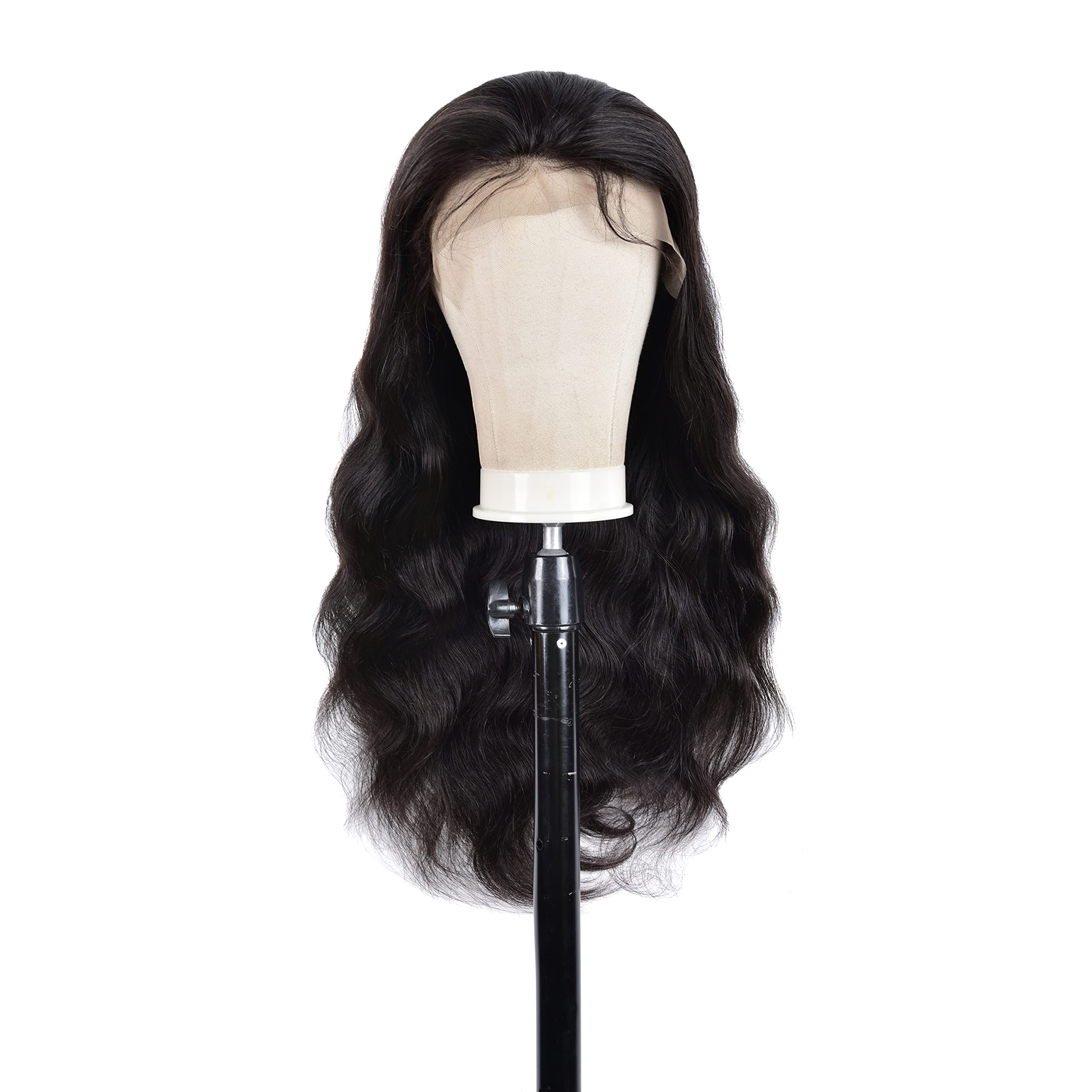 13x4 Lace Front Wigs Human Hair Brazilian Virgin Body Wave 150% Density - 28 Inch Natural Color Wigs for Black Women | Perfect for Daily Wear, Parties & Special Occasions