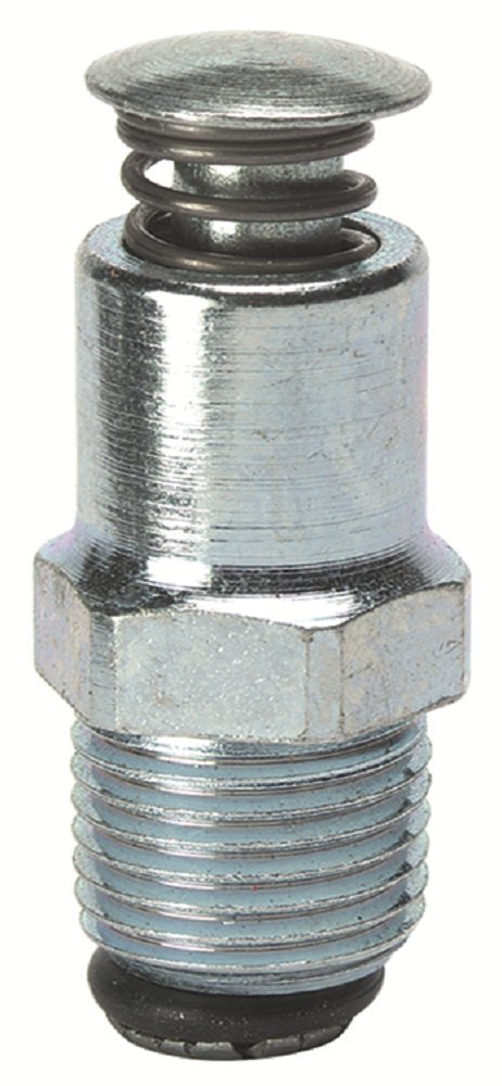 LubriMatic 05-039 Air Bleeder Valve - Heavy Duty Brass Construction for Automotive & Industrial Hydraulic Systems - Perfect for Brake Bleeding & Fluid Maintenance