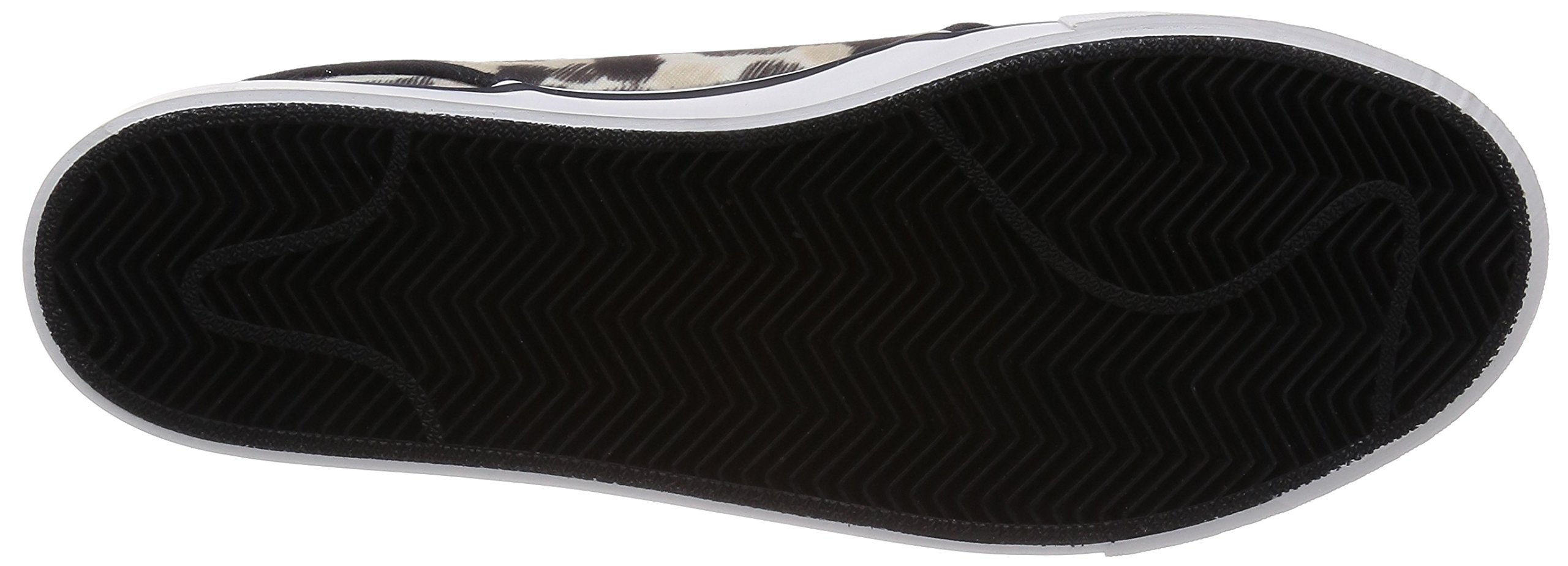 Nike Men's Zoom Stefan Janoski Mid Skateboarding Shoes - White/Black (Size 4) - Comfortable Sneakers for Skateboarding & Casual Wear