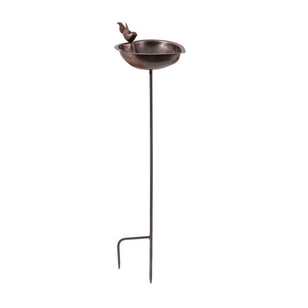 Heart Shaped Birdbath for Garden - Outdoor Decorative Bird Bath with Stand, Perfect for Attracting Birds to Your Backyard or Patio