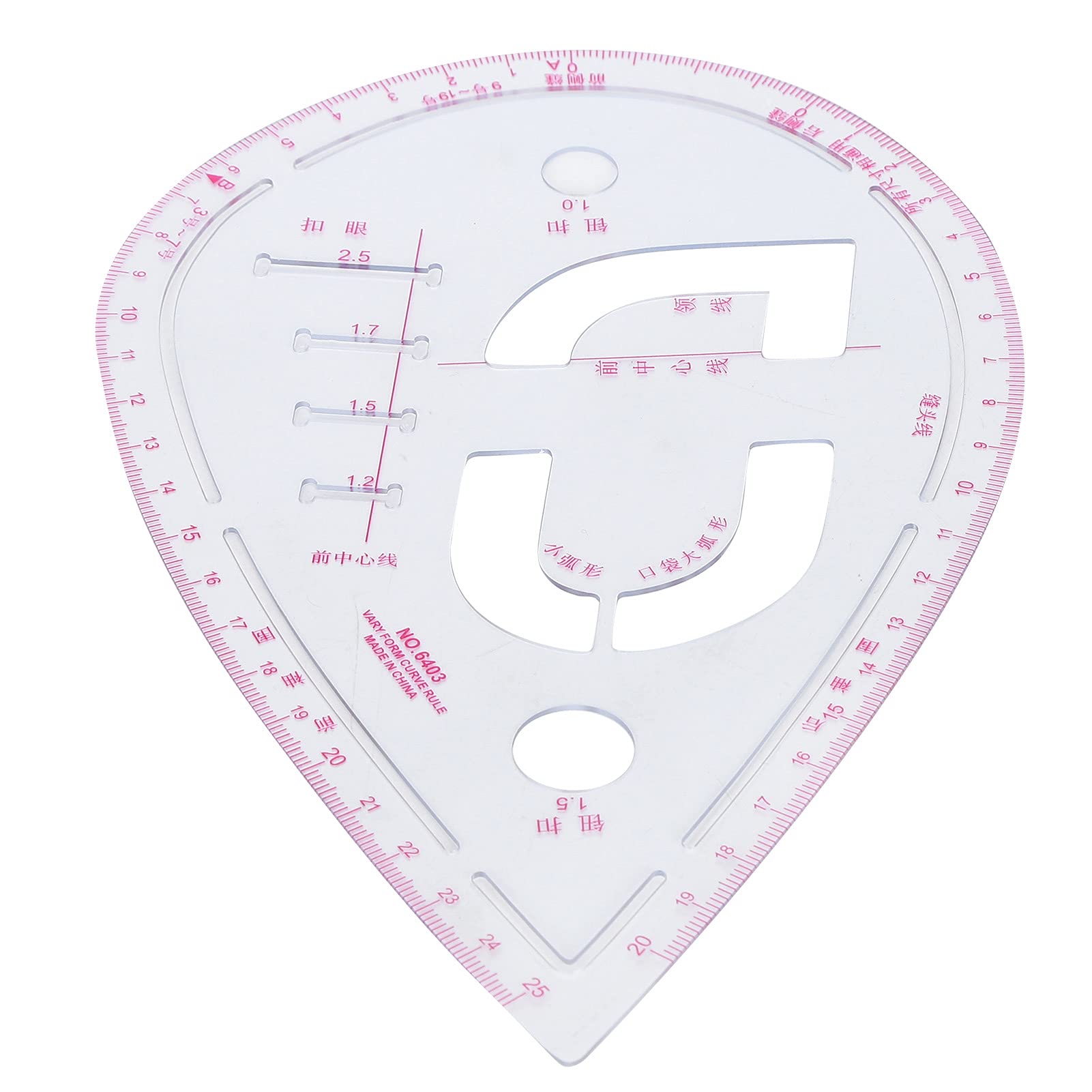 Flexible Clear Scale Pattern Making Ruler - Bendable Sewing Tool for Button Positioning, Line Drawing & Proofing | Perfect for Home Sewing, DIY Projects & Quilting