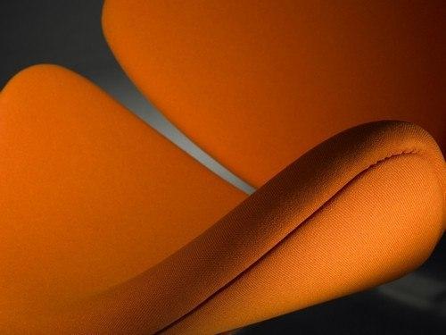 Pierre Paulin Orange Slice Chair by Artifort - Mid-Century Modern Lounge Chair for Living Room, Office & Reading Nook - Iconic Design Furniture for Home Decor
