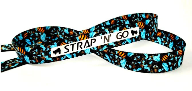 Strap N Go Roller Skate Leash - Adjustable Skate Strap with Multiple Patterns | Perfect for Roller Skating, Rink, and Outdoor Skate Sessions