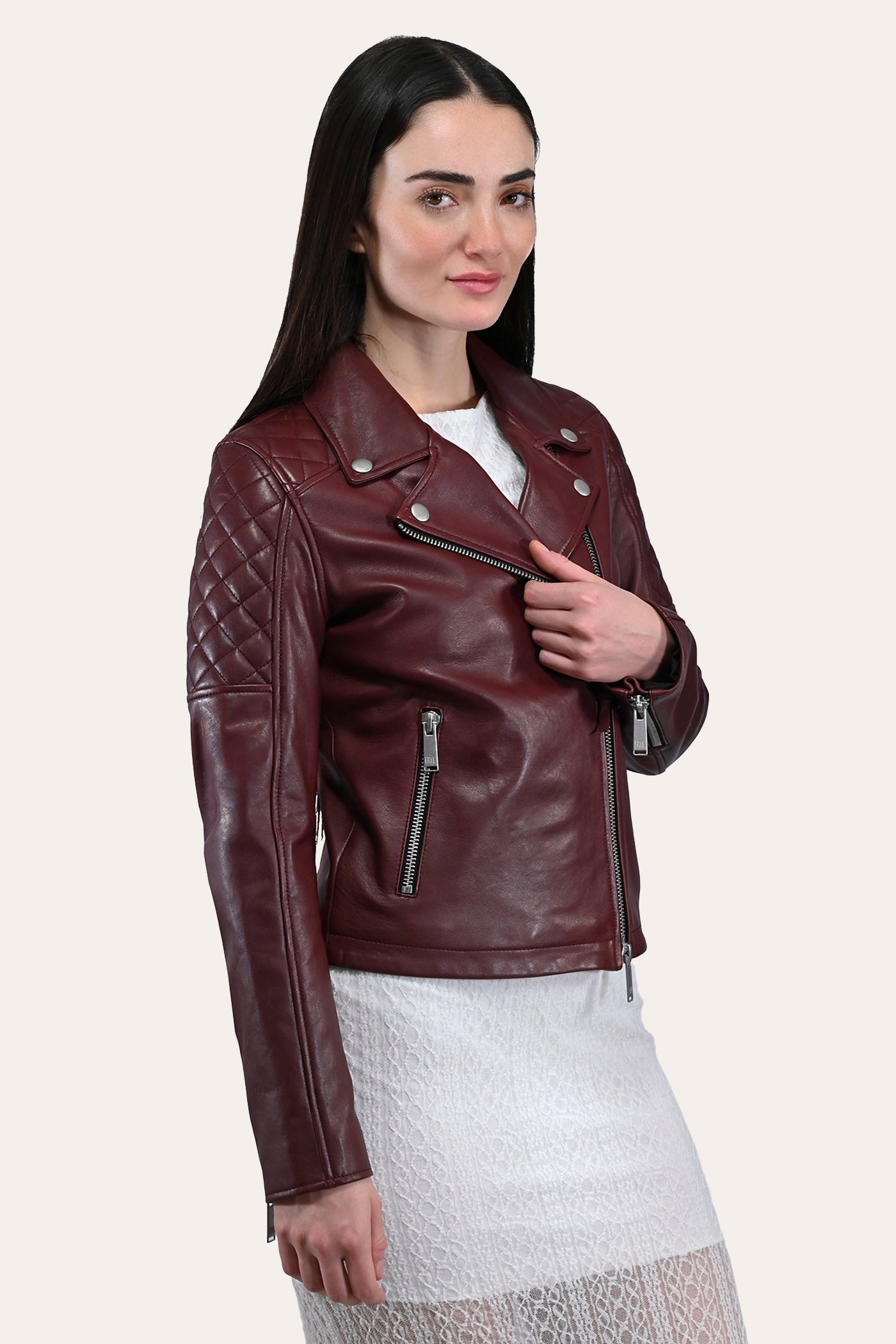 Premium Oklahoma Biker Jacket for Men & Women - Genuine Leather Motorcycle Jacket with Adjustable Belt - Perfect for Riding, Fashion & Outdoor Adventures