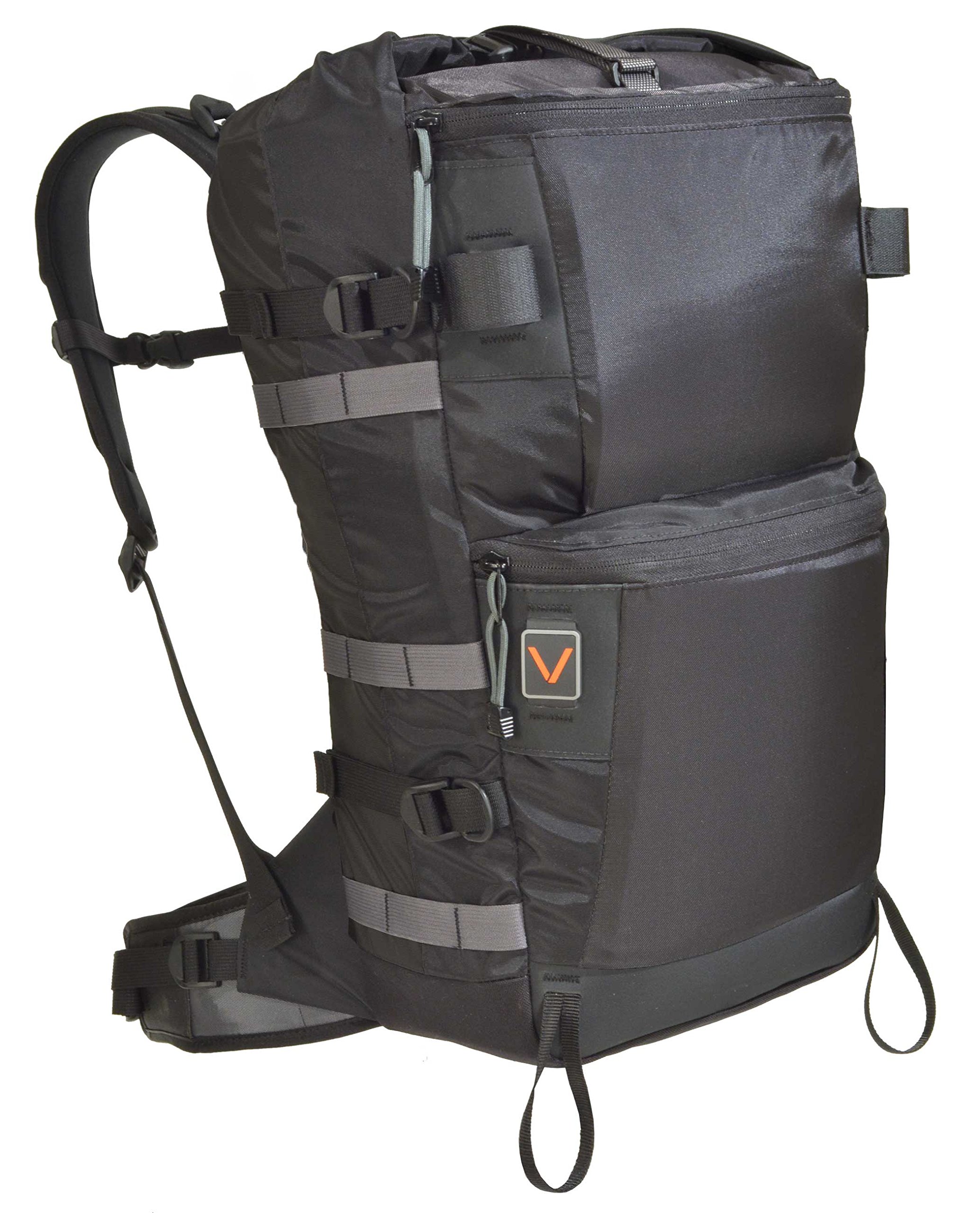 VenTerra Men's Bivy Hiking Backpack - Lightweight Waterproof Outdoor Camping Backpack for Trekking, Mountaineering & Travel - Perfect for Day Hikes and Backpacking Adventures