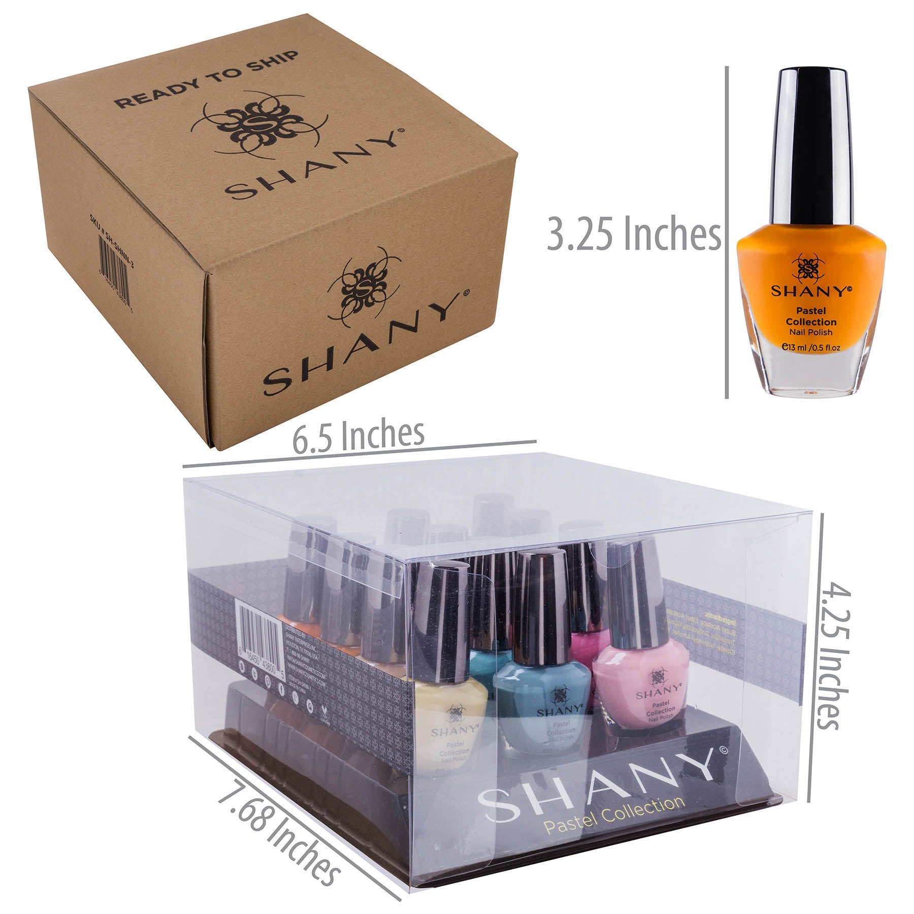 12 Colors Long Lasting Nail Polish Set - Non-Toxic Quick Dry Nail Lacquer Kit for Women, Perfect for Manicures, Pedicures & Nail Art Designs at Home or Salon