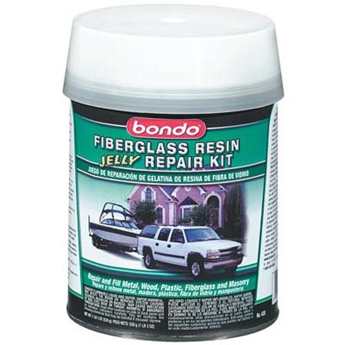 Bondo 430 Fiberglass Resin Jelly Can - 1 Pint (16 oz) for Auto Body Repair, Boat Hull Patching & DIY Fiberglass Projects