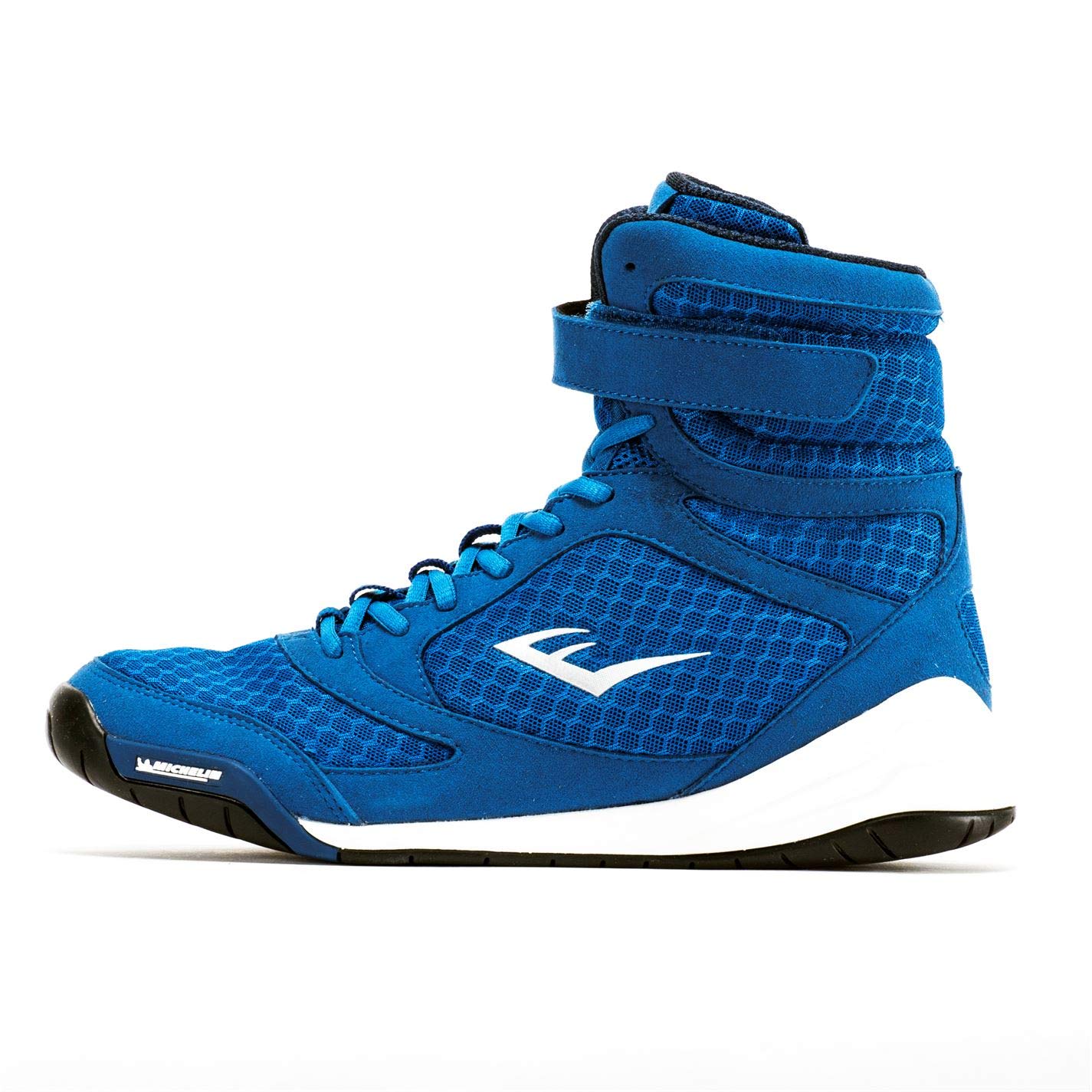 Everlast New Elite High Top Boxing Shoes for Men & Women - Breathable, Lightweight Training Shoes in Black, Blue, Red | Perfect for Boxing, MMA, Kickboxing & Gym Workouts