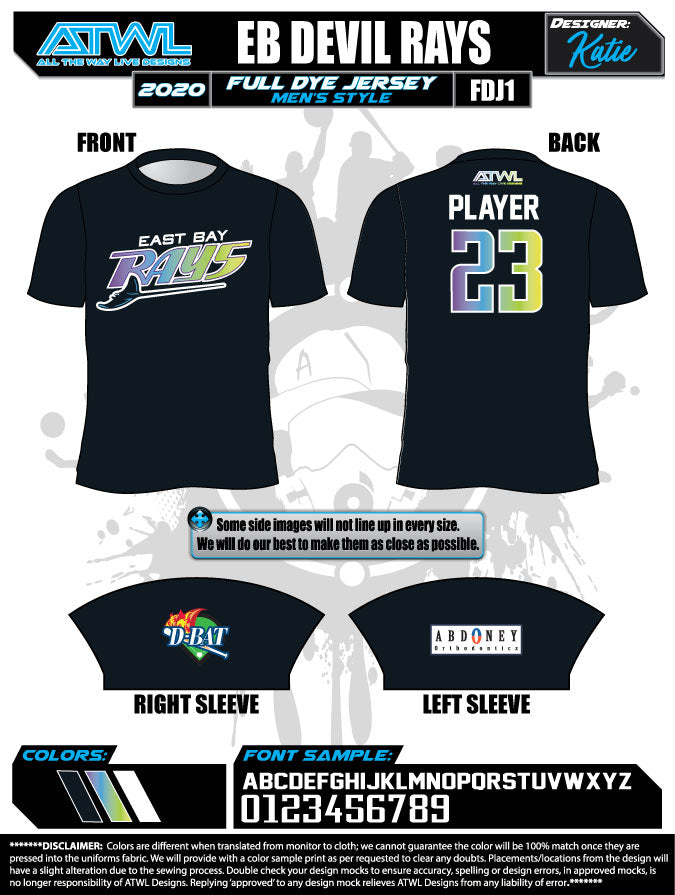 East Bay Spring 2020 Baseball Jerseys - Custom Team Uniforms for Youth & Adult Baseball Leagues - Perfect for Games, Practices & Tournaments