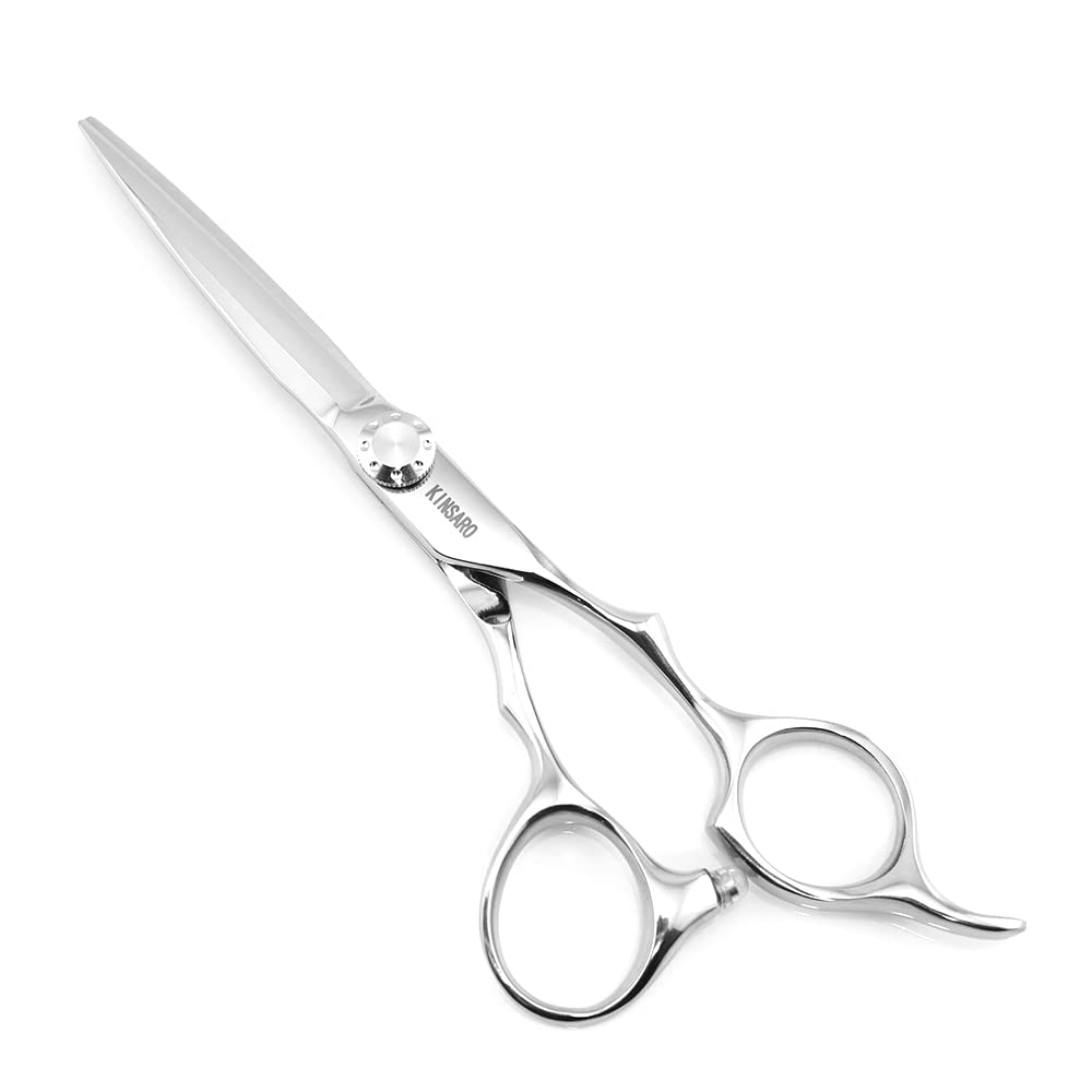 Professional 5.5 Inch Hair Cutting Scissors - 440C Stainless Steel Barber Shears for Precision Haircuts | Salon & Home Use | Kinsaro Hairdressing Scissors for Stylists & DIY Trims